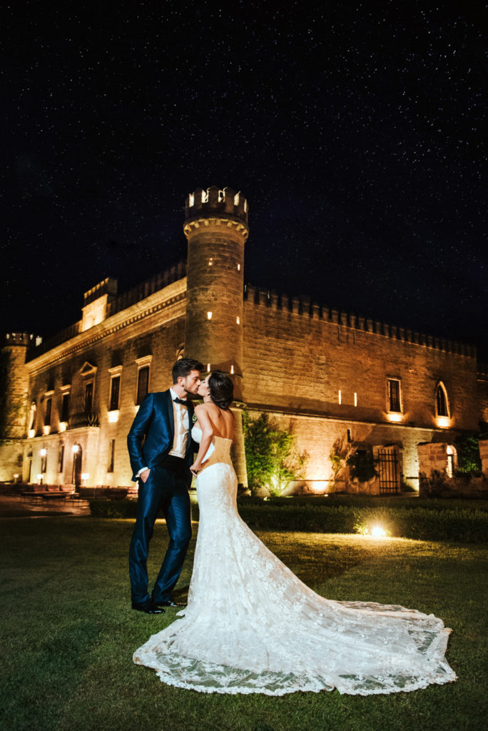Fotografo di matrimonio a Castello Monaci