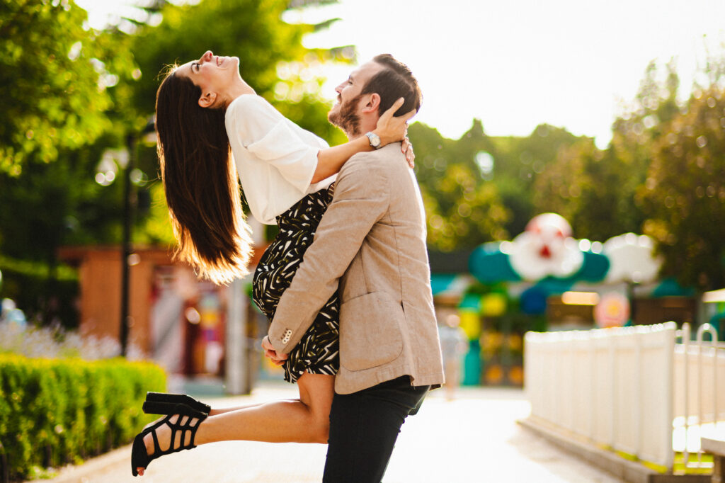 Fotografo di matrimonio creativo a Roma
