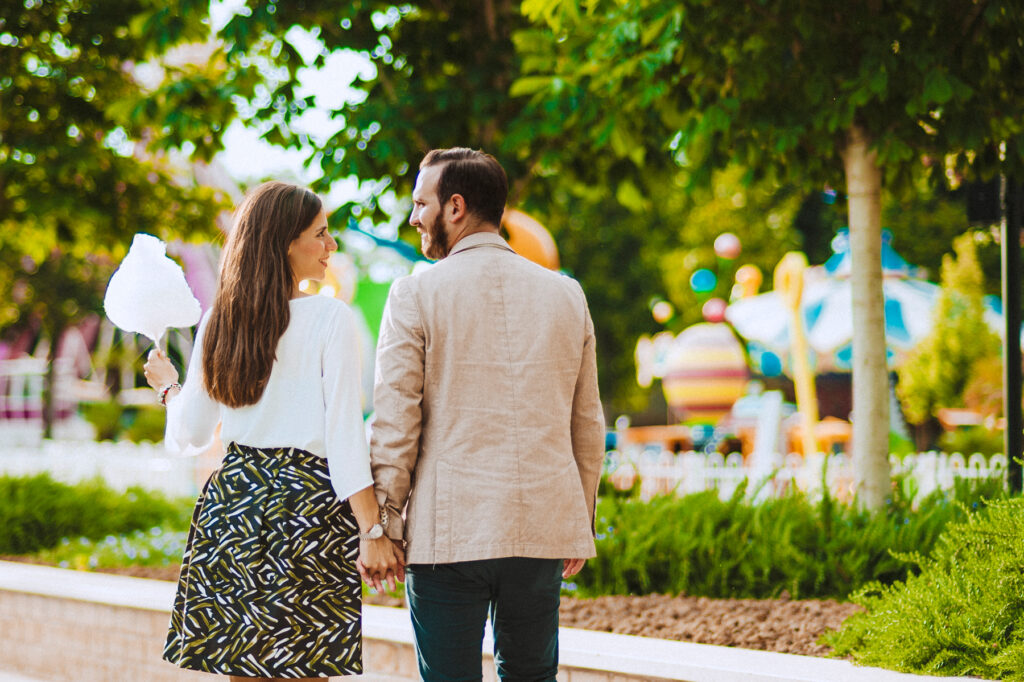 Fotografo di matrimonio creativo a Roma
