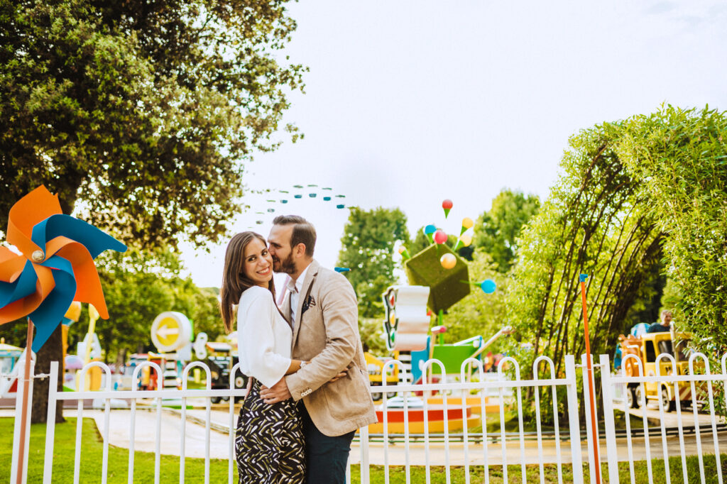 Fotografo di matrimonio creativo a Roma