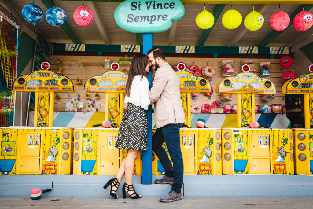 Fotografo di matrimonio creativo a Roma