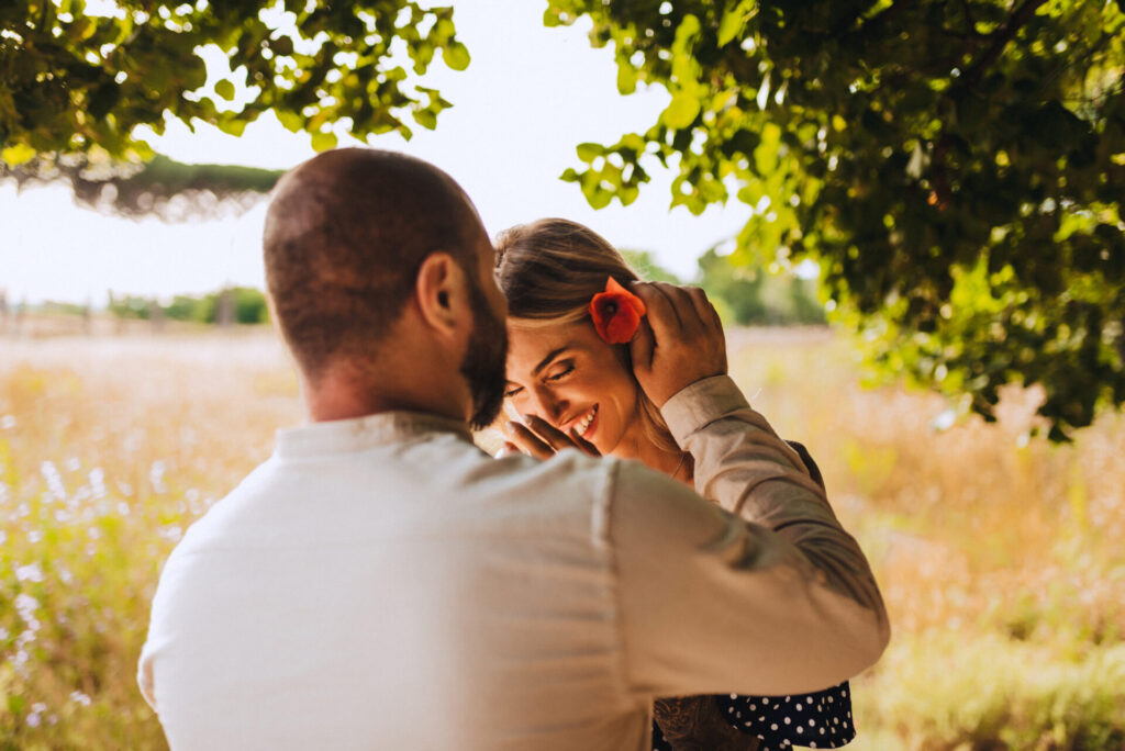 Engagement e Pet photography a Roma